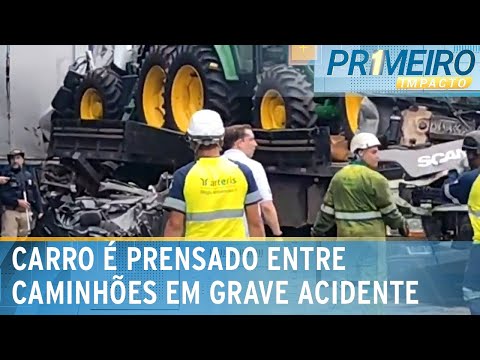 SP: Grave acidente na rodovia Régis Bittencourt deixa 4 mortos | Primeiro Impacto (25/04/24)