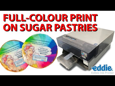 Eddie Edible Ink Printer - full colour printing on sugar pastries