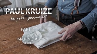 Making a Shirt: 1 by 1   Paul Kruize Tailoring Jeans, Shirts and other Garments, PART 3