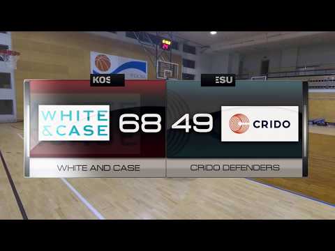 White&Case vs Crido - XIII kolejka - I Liga Warszawa - Koszykarska Liga Biznesu
