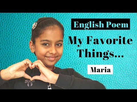 download lagu mp3 mp4 These Are A Few Of My Favorite Things Poem, download lagu These Are A Few Of My Favorite Things Poem gratis, unduh video klip These Are A Few Of My Favorite Things Poem