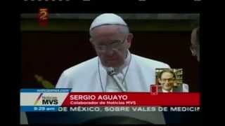 MesaMVS sobre mensaje del Papa Francisco sobre México