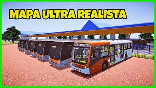 🟢Proton Bus Simulator | Mapa Projeto SP V2 | Linha 8075-21 | Mods | PBS