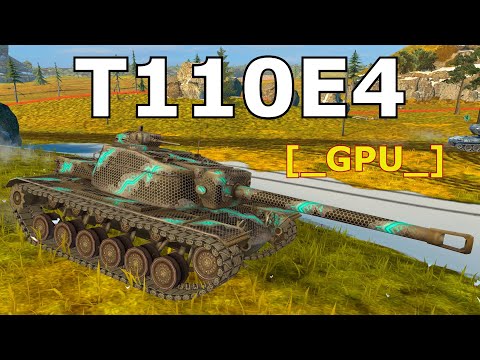 T110E4 - 4 Kills • 7,2K DMG • WoT Blitz