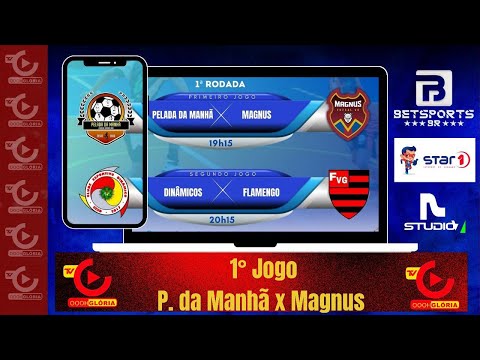 PELADA DA MANHÃ 01 X 05 MAGNUS | TAÇA CIDADE DE FUTSAL - VARGEM GRANDE | 1º RODADA