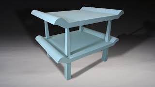 Sculpting a Table with Wings