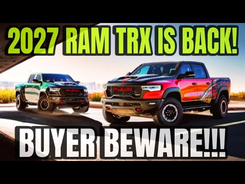 The RAM TRX Is BACK! Buyer Beware...