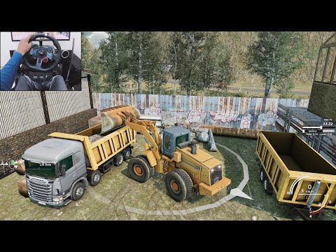 Gameplay de Truck and Logistics Simulator