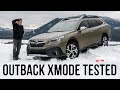 2020 Subaru Outback XMode Offroad and Snow Test