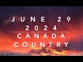 Billboard Top 60 Canada Country Chart June 29 2024