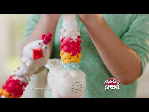 Набор для творчества Hasbro Play-Doh «Курочка - чудо в перьях» E66475L0