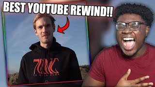 PEWDIEPIE IS IN REWIND 2018?! | PewDiePie: YouTube Rewind 2018 but it's actually good Reaction!