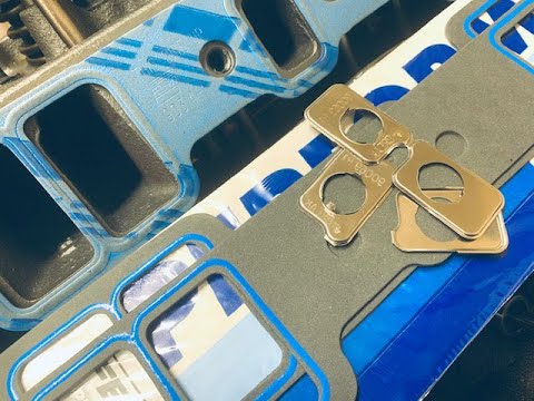 SBC Intake Manifold Gaskets and Heat Riser Delete