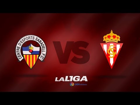Resumen de CE Sabadell (2-0) Sporting de Gijón - HD
