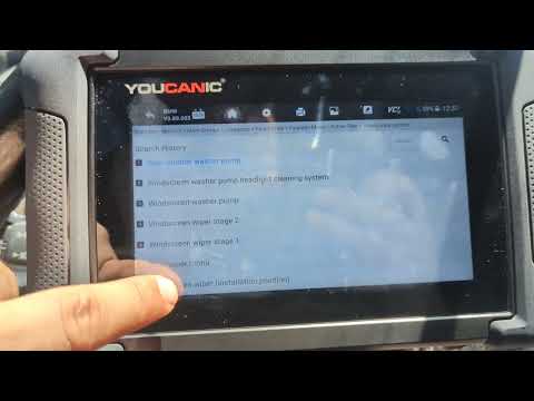 BMW Set Windshield Wipers in Service Position | 2017 7-Series with YOUCANIC Scanner
