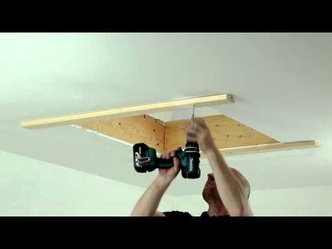 Loft ladder clickFIX® 36GM – How to install your loft ladder