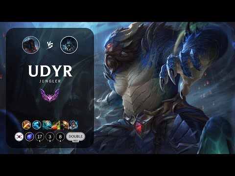Udyr Jungle vs Karthus - KR Master Patch 13.13