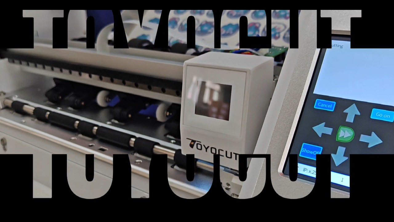How to Cut Custom Labels Faster? 🚀Toyocut A3 Automated Sheet-fed Cutter for SMEs