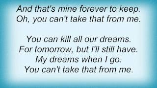 Lari White - You Can&#39;t Take That From Me Lyrics
