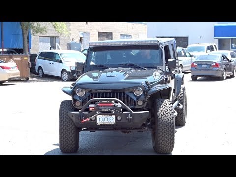Finally got a WINCH for my Jeep Wrangler - Trail FX