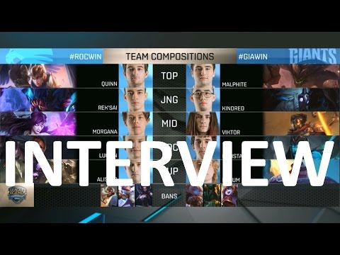 ROC vs GIA Post Game Interview