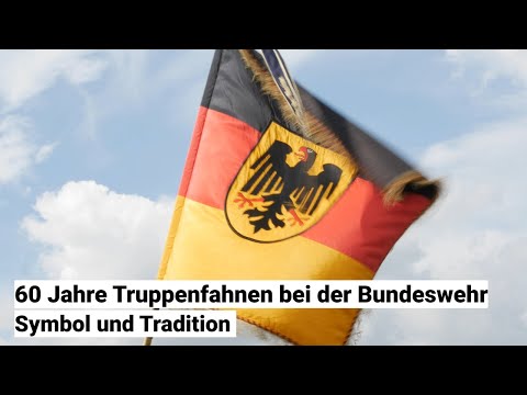 Tradition gelebt: Die Truppenfahne - seit 60 Jahren ein Symbol der Bundeswehr