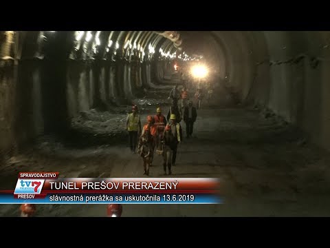 Tunel Prešov prerazený