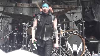 Marilyn Manson - No Reflection - Sydney Soundwave 1st MARCH 2015