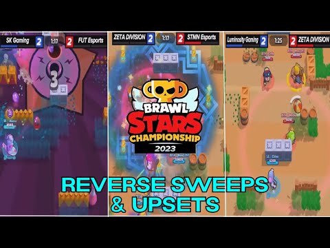 Every Brawl stars WORLD FINALS 2023 THRILLING MATCHES