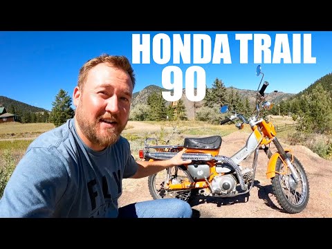 1974 Honda Trail 90 First True Dual Sport Motorcycle