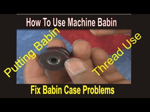 bobin problem fix of stitching machine