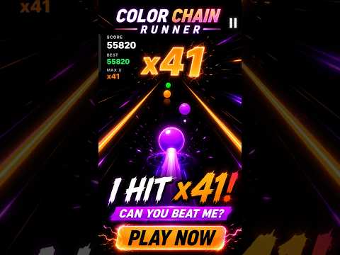 Color Chain Runner: Neon Rush video thumbnail