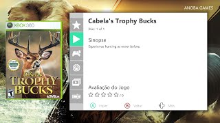 15 Minutos Jogando: Cabela's Trophy Bucks (Xbox 360) Full HD - 1080