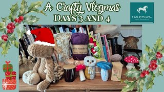 Vlogmas DAY 3 AND 4 🎁🎅🏻⛄❄️Peas in a pod fun, Toft advent opening, gorgeous wools to squeeze! 🎄🎿🍄✨