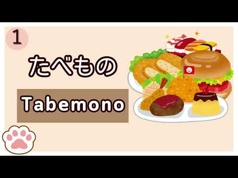 🍜 100 Basic Japanese Foods, Drinks, and Desserts for Kana Mastery! 🍣