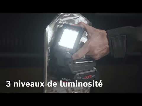 Lampe sans fil 800 lm - GLI 18V-800 - Solo - 0601443600 BOSCH