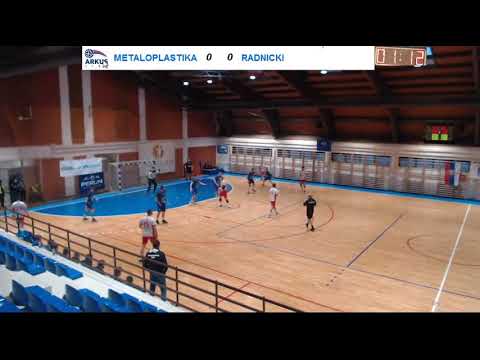 ARKUS liga Playoff 8. kolo / RK Metaloplastika - SPD Radnički