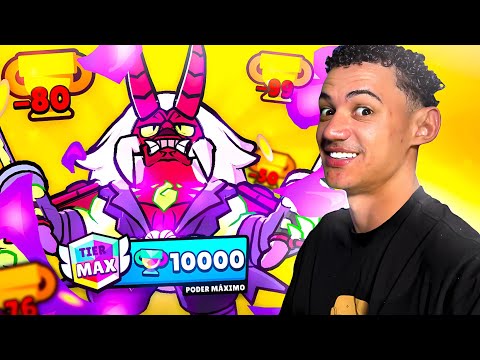 DESAFIEI meu AMIGO JOGAR com 10.000 TROFÉUS no COMBATE com o KENJI!