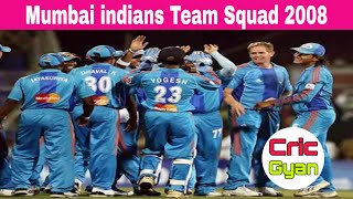 Mumbai Indians Team Squad 2008 | Cric Gyan