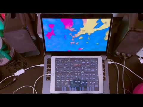 Fleeting  | Video generated MIDI, Audiokit synth one