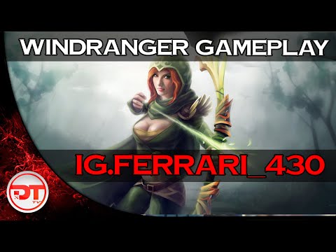 iG.Ferrari_430 Windranger Gameplay Dota 2