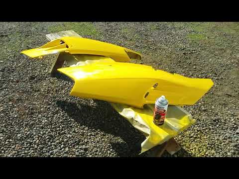 Thumbnail for Episode 3, 2002 Honda Reflex Scooter, let the painting begin. Rustolium spray can paint job!