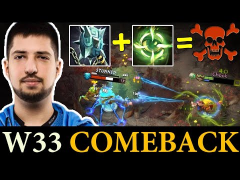 W33 COME BACK IS REAL | Hoodwink Gameplay | Dota 2 Pro Players Clips
