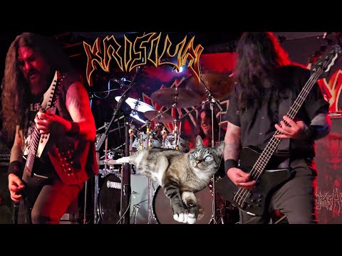 KRISIUN 2025 4K HD live show full set at Brick by Brick San Diego California