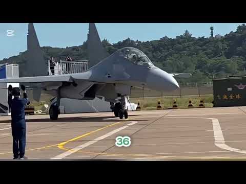 “The Giant Fighter of China: J-16 Close-Up & Tech Features! 👀✈️💥” #militarytechnology #fighterjet 