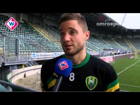 ADO-speler Aaron Meijers over PSV - ADO Den Haag