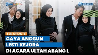 Perut Makin Membesar, Intip Gaya Lesti Kejora di Acara Ultah Abang L, Anggun Dibalut Dress Hitam