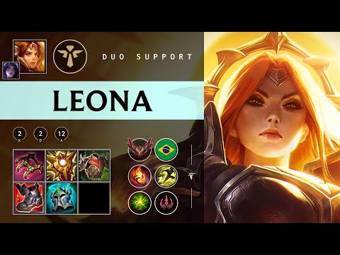 Leona Support vs Sona - BR Grandmaster Patch 25.22