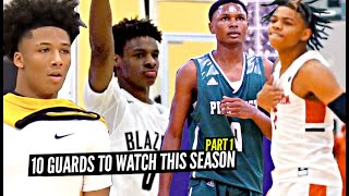 10 Exciting High School Guards To Watch This Season Part 1!! Bronny, Mikey, Thompson Twins &amp; More!