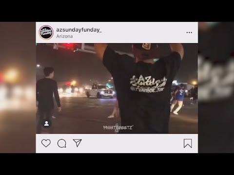 More video of street racing in Glendale is being posted online